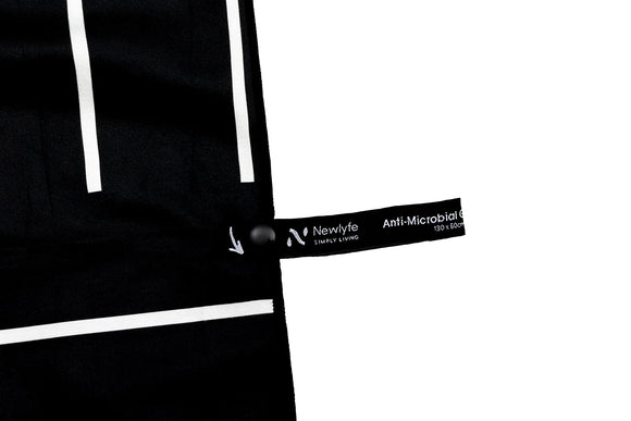 SwiftDry Antibacterial Microfibre Gym Towel + Carry Pouch (Matrix)