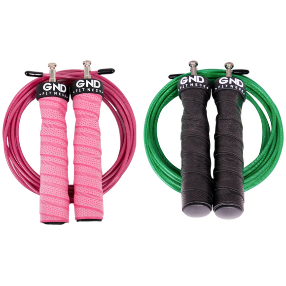 GND SR Speed Skipping Rope // Single Ball Bearing // 2 Pack