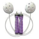 GND Ropeless Skipping Rope - Purple-4