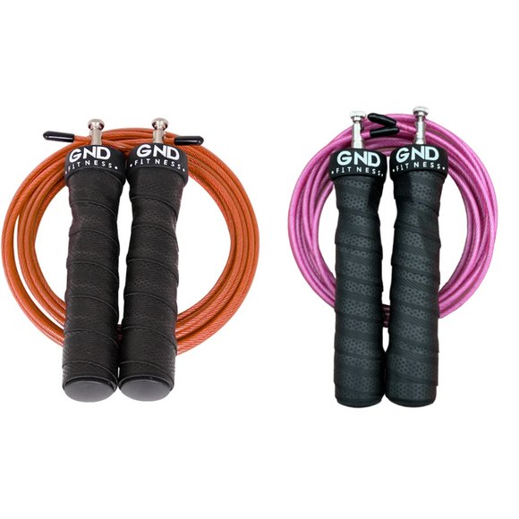 GND SR Speed Skipping Rope // Single Ball Bearing // 2 Pack