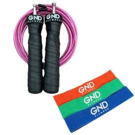 GND SR Skipping Rope & Resistance Booty Band // Pack