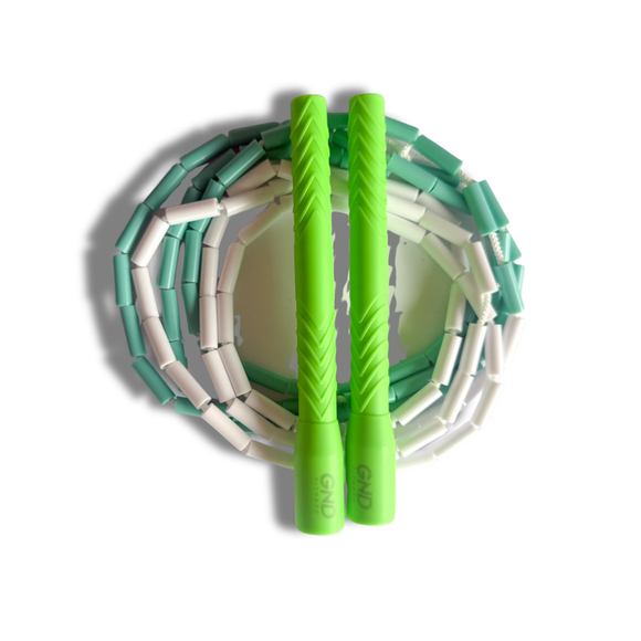 Custom Beaded Skipping Rope - Long Handle