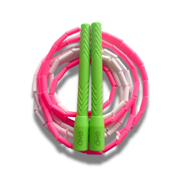 Custom Beaded Skipping Rope - Long Handle