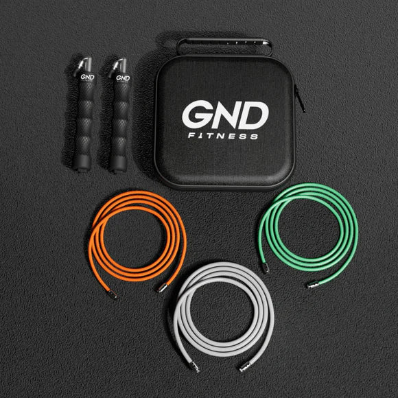 GND Bone Grip Weighted Skipping Rope // 2 Pack