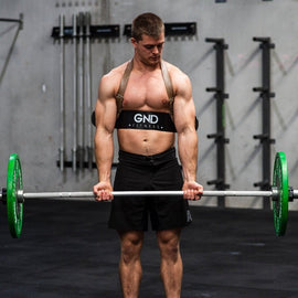 GND Arm Blaster w/ Leather Strap - Arm Blaster- GND Fitness