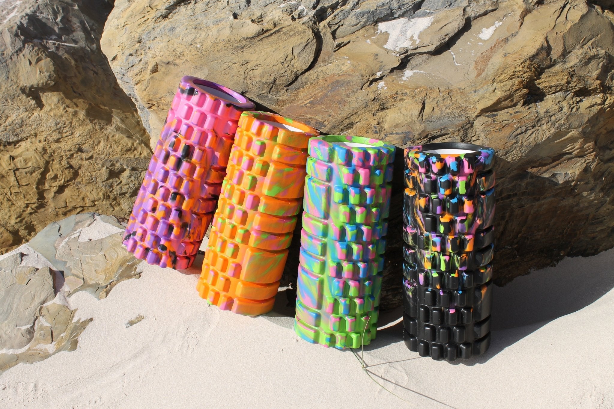 GND Foam Roller // Camo Orange - Trigger Point Foam Roller- GND Fitness