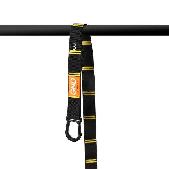 GND Gym Rings w/ Carabiner Straps - Gym Rings- GND Fitness