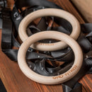 GND Replacement Wooden Gym Rings - Gym Rings- GND Fitness