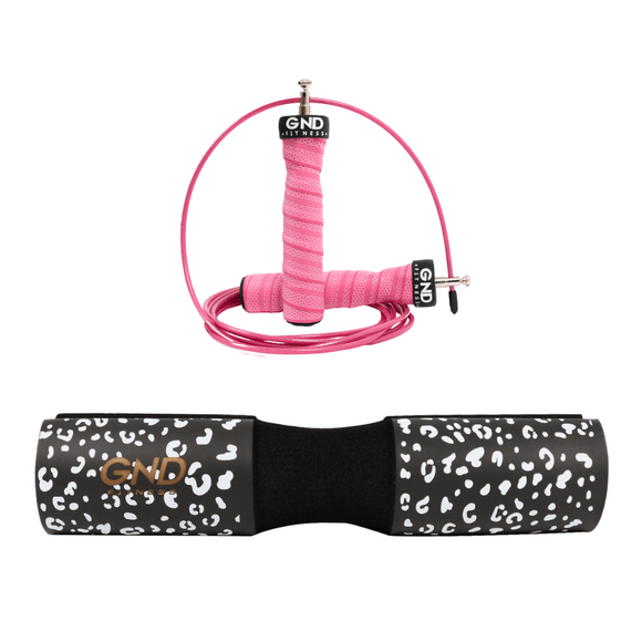 GND SR Skipping Rope & Barbell Pad // Pack - Skipping Rope- GND Fitness