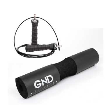 GND SR Skipping Rope & Barbell Pad // Pack - Skipping Rope- GND Fitness