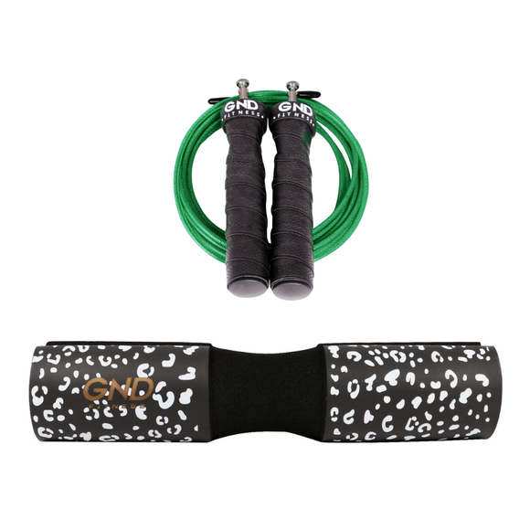 GND SR Skipping Rope & Barbell Pad // Pack - Skipping Rope- GND Fitness
