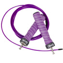 GND SR Speed Skipping Rope // Single Ball Bearing // Purple - SR Skipping Rope- GND Fitness