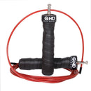 GND SR Speed Skipping Rope // Single Ball Bearing // Red Rocket - SR Skipping Rope- GND Fitness
