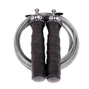 GND SR Speed Skipping Rope // Single Ball Bearing // Silver - SR Skipping Rope- GND Fitness
