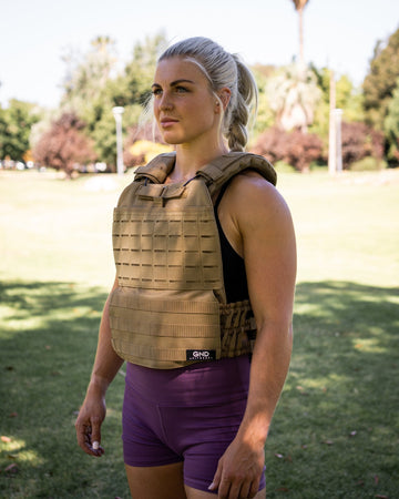GND Weight Vest // Tan - Weighted Vest- GND Fitness