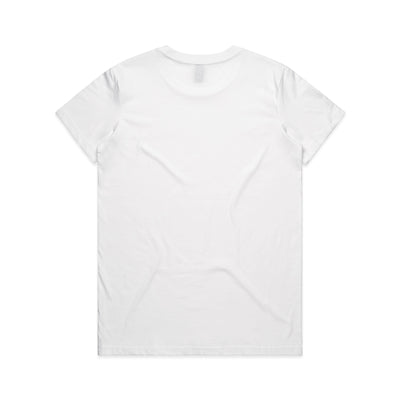 GND Womens Rep Tee // White - Apparel- GND Fitness