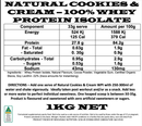 GND WPI Protein 1kg // Cookie's & Cream - Protein- GND Fitness