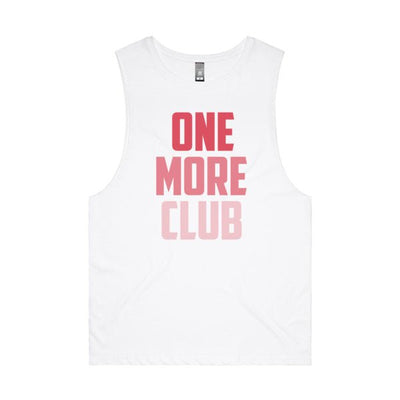 One More Club Tank // White - Apparel- GND Fitness
