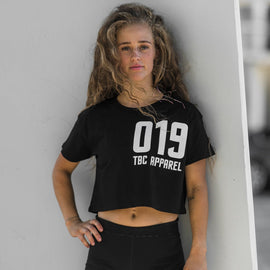 TBC Crop Tee // Black - Apparel- GND Fitness